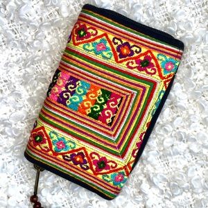 Tribal print wallet